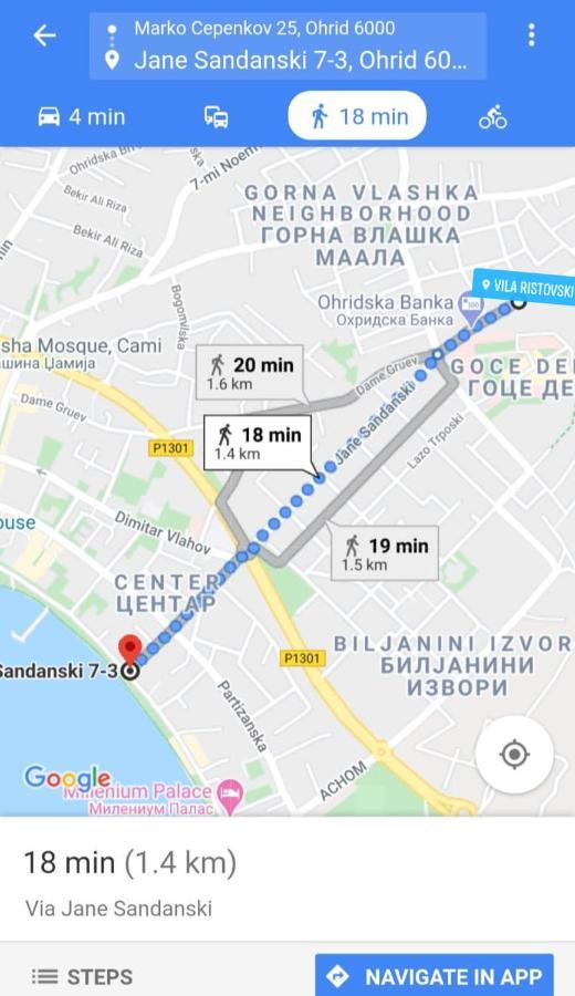 Villa Ristovski Ochryda Zewnętrze zdjęcie