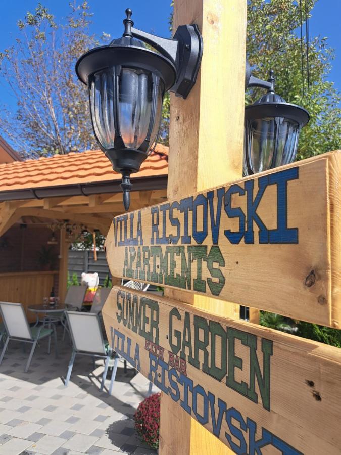 Villa Ristovski Ochryda Zewnętrze zdjęcie
