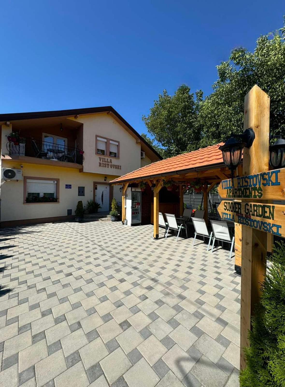 Villa Ristovski Ochryda Zewnętrze zdjęcie